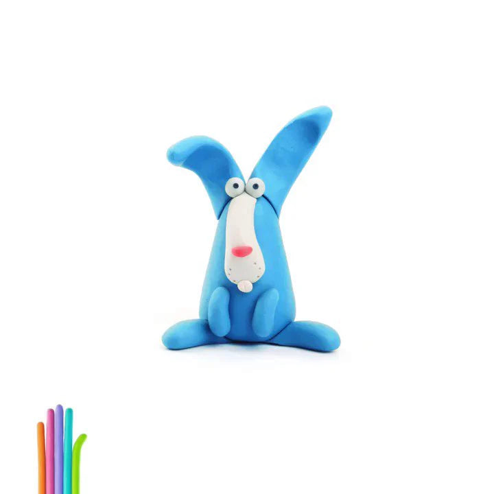 Hey Clay - Animals: Rabbit (3 Cans)