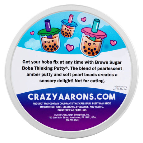 Crazy Aaron's Trendsetters Putty - Brown Sugar Boba