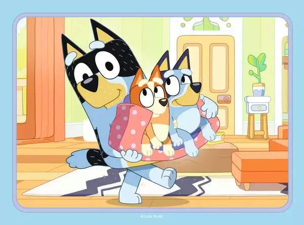 4 In A Box Jigsaw Puzzles - Bluey