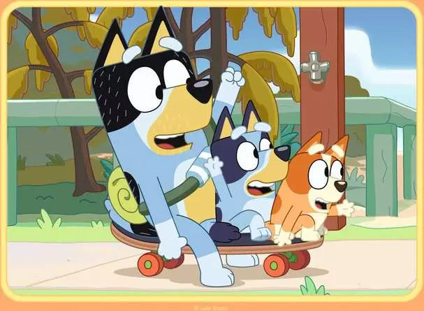 4 In A Box Jigsaw Puzzles - Bluey