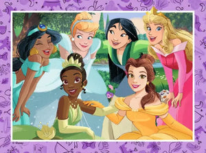 Disney Princess Jigsaw Puzzles 4 In A Box