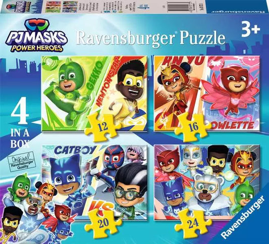 PJ Masks Children’s Puzzle 4 in a Box 