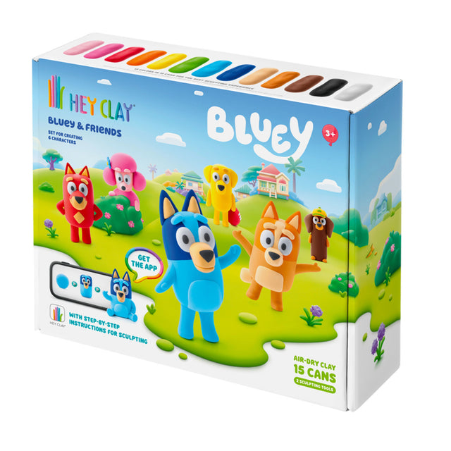Hey Clay Bluey Large Set (15 Cans)