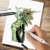 Spectrum Noir Fan-Art Like a Pro Markers Harry Potter Magical Creature