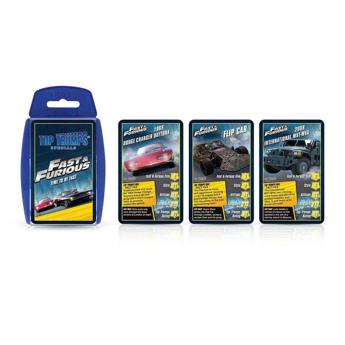 Fast & Furious Top Trumps Card Game