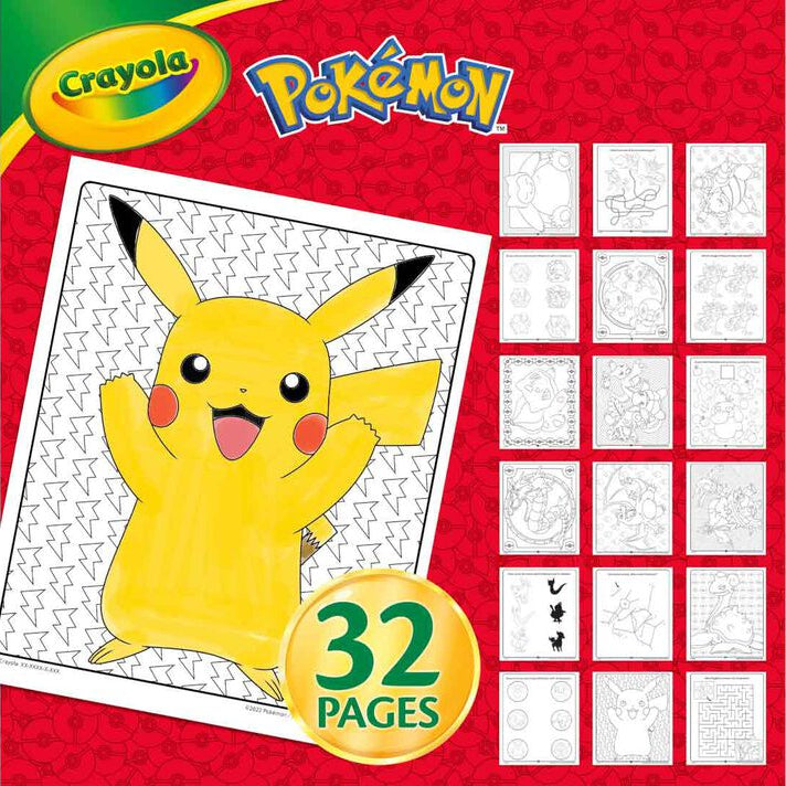 Crayola Pokémon Colour and Activity Set
