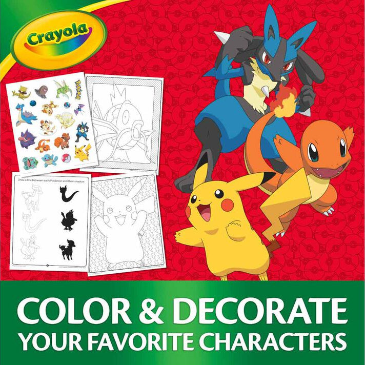 Crayola Pokémon Colour and Activity Set