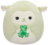 Squishmallows 8 Inch - Green Lamb with Shamrock