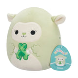 Squishmallows 8 Inch - Green Lamb with Shamrock