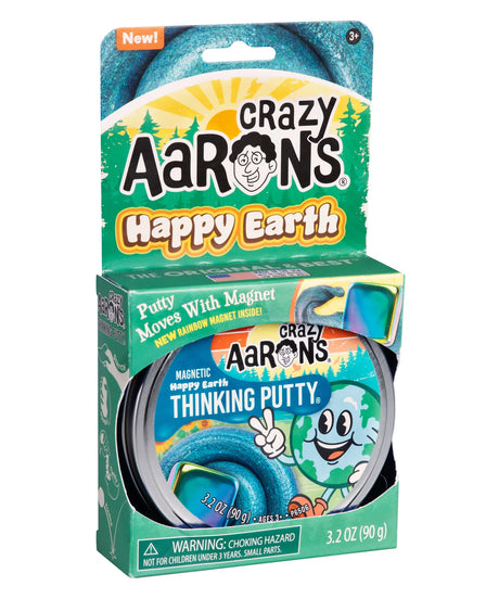 Crazy Aaron's Magnetic Storm Putty - Happy Earth