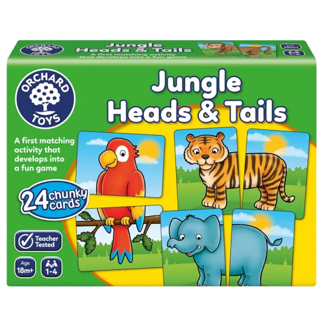 Orchard Toys Jungle Heads and Tails Game