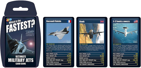 Top Trumps Ultimate Military Jets Card Game