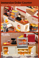 DIY Miniature Set - Yum Yum Burgers