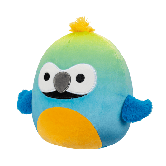 Squishmallow 7.5 inch Baptise Blue And Yellow Macaw