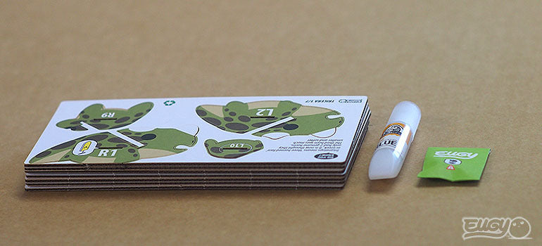EUGY 006 Tricera - 3D Model Kit