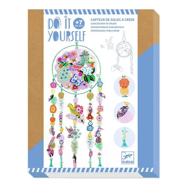 Djeco DIY Suncatcher Kit - Birds of Paradise