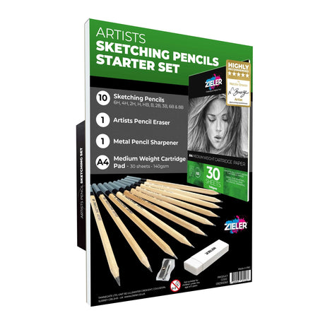 Zieler Sketching Pencils Starter Set