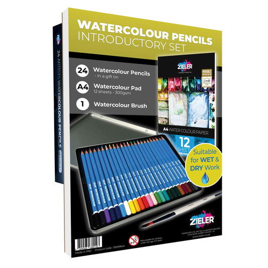 Watercolour Pencils Introductory Set -