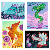 Djeco Mosaics Kit - Mythical Creatures