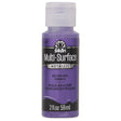 FolkArt Multi-Surface Metallic Acrylic 59ml - Tanzanite