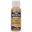 FolkArt Multi-Surface Metallic Acrylic 59ml - Antique Gold
