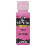 FolkArt Multi-Surface Acrylic 59ml - Bright Pink