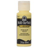 FolkArt Multi-Surface Acrylic 59ml - Pale Yellow