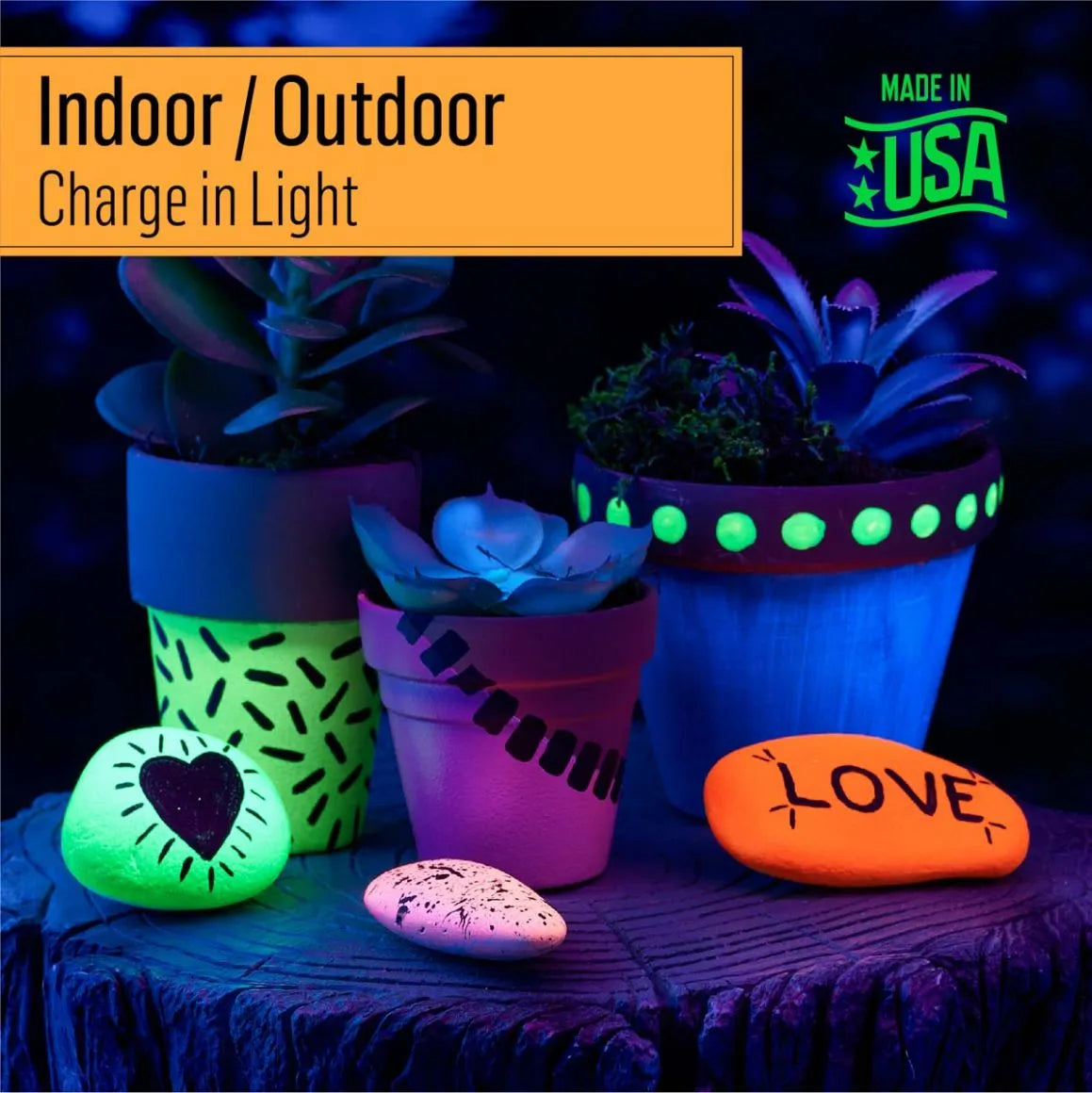 FolkArt Glow-in-the-Dark Acrylic Paint