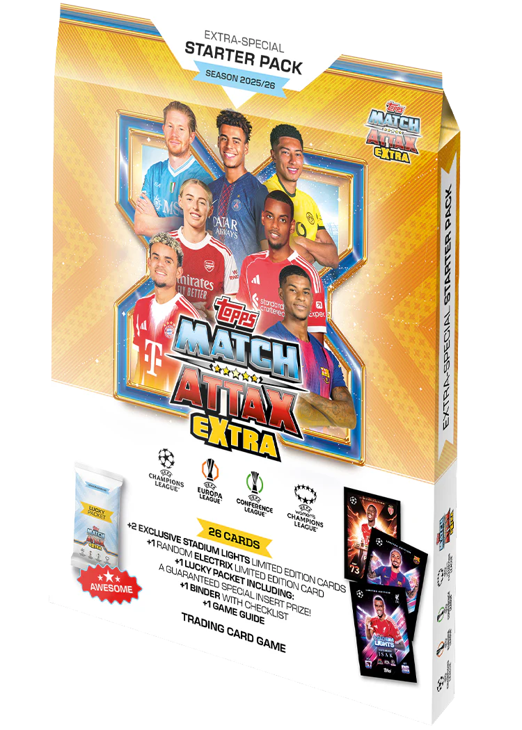 Match Attax Extra 2026 Starter Pack
