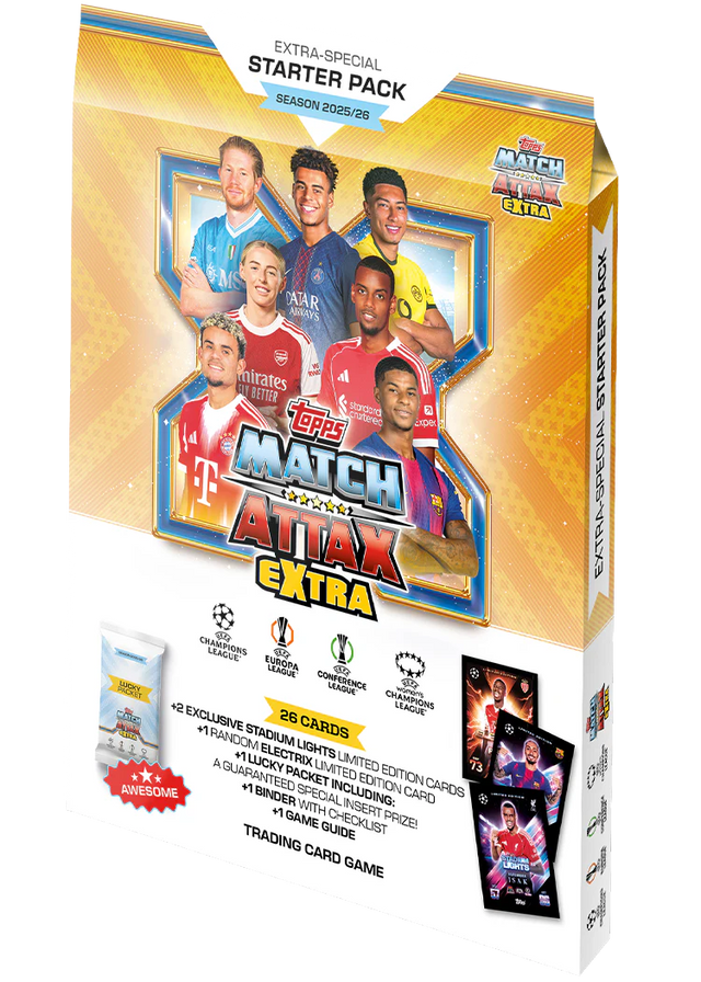 Match Attax Extra 2026 Starter Pack