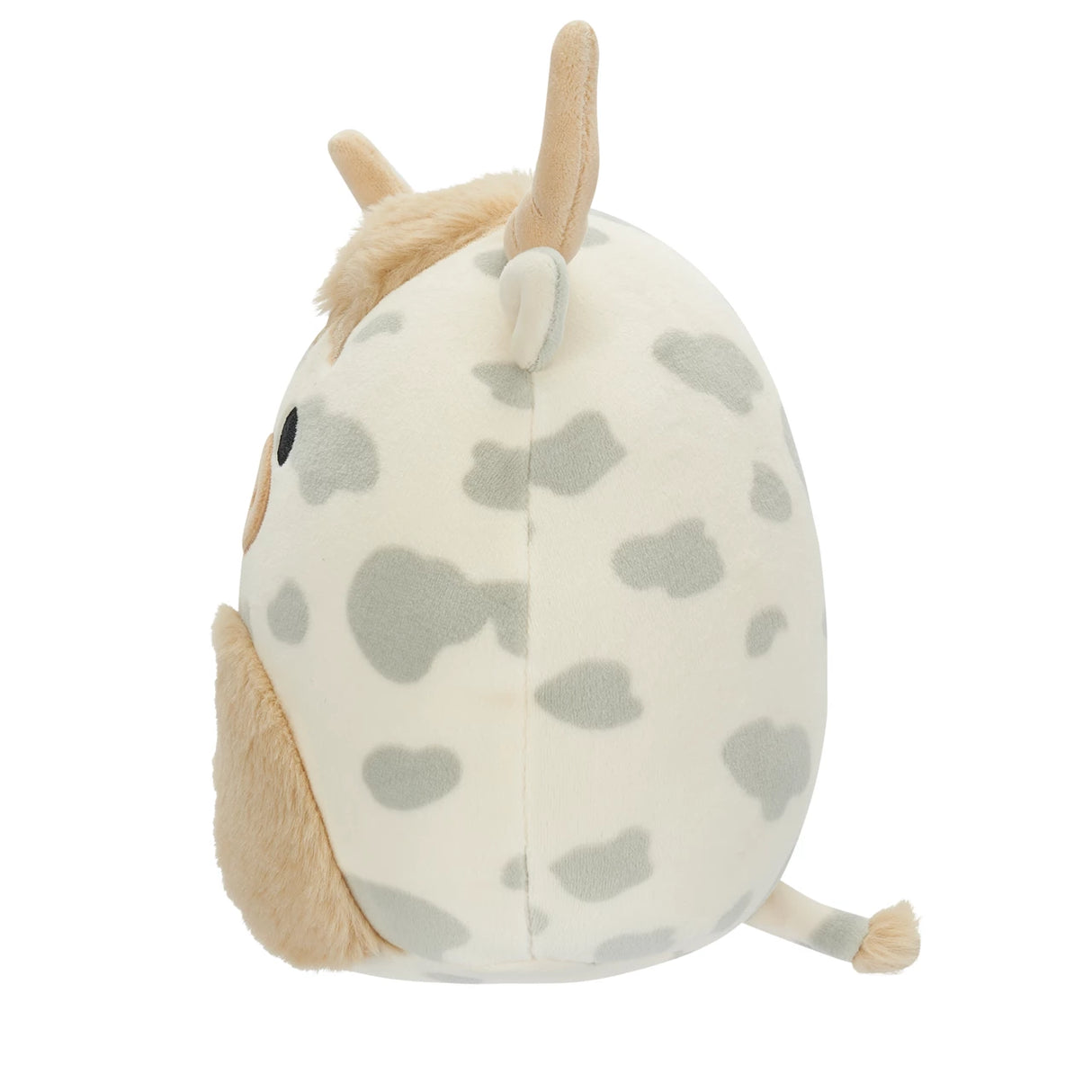 Squishmallow 7.5 Inch Borsa Grey Spotted Highland Cow