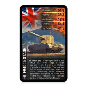 World of Tanks Top Trumps Card Game