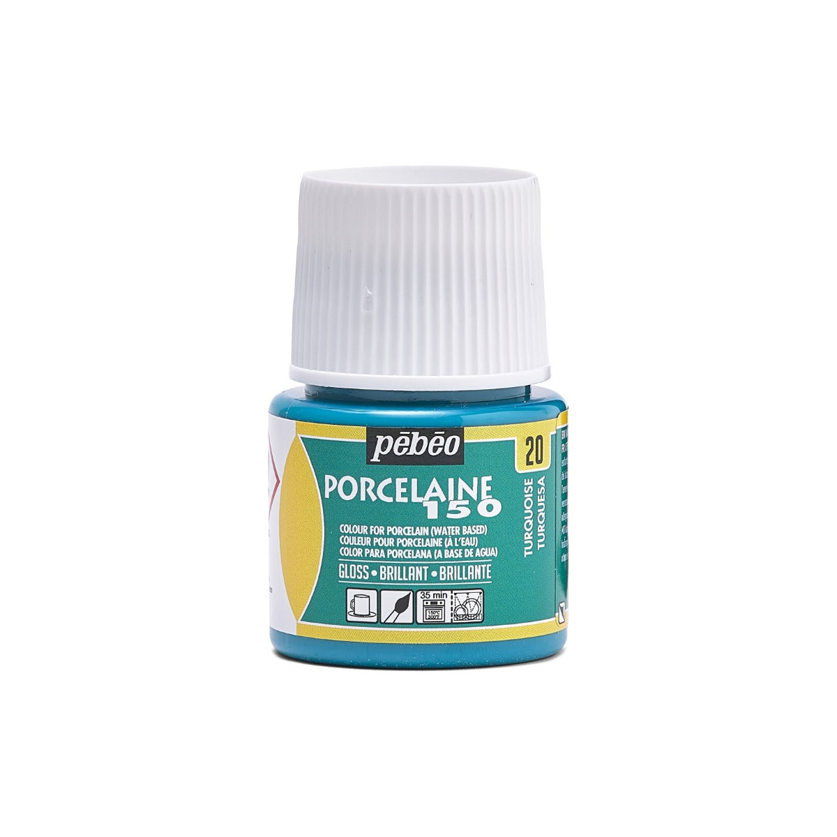 Porcelaine 150 Paint 45ml - Turquoise