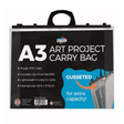 Zieler A3 Clear Art Project Carry Bag