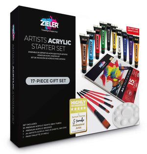 Artists Pencil Sketching / Drawing Set - 12 Pieces By Zieler