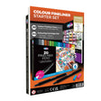 Zieler Colour Fineliner Starter Set (20 Pieces)