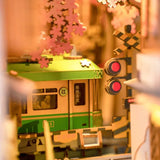 Rolife DIY Book Nook - Sakura Densya