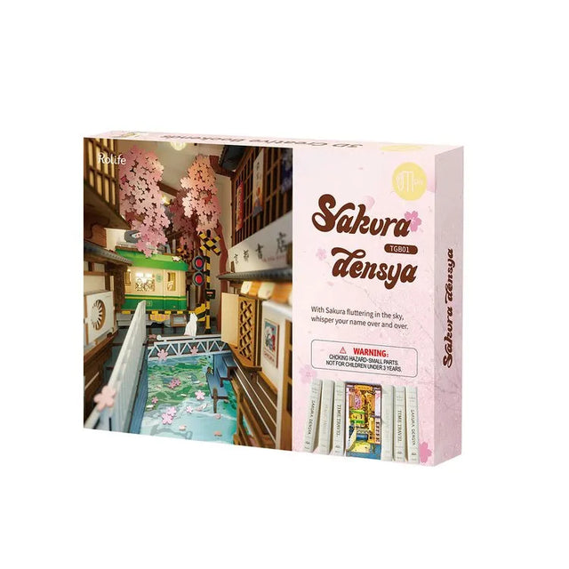 Rolife DIY Book Nook - Sakura Densya