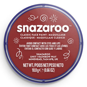 Snazaroo Classic Face Paint Burgundy 18Ml