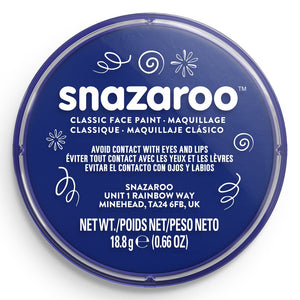 Snazaroo Classic Face Paint Dark Blue 18Ml