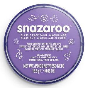 Snazaroo Classic Face Paint Lilac 18Ml