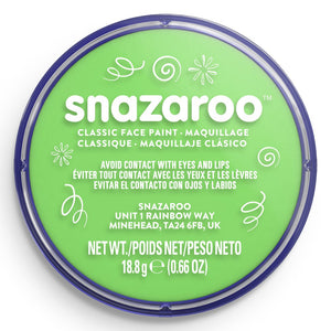 Snazaroo Classic Face Paint Lime Green 18Ml