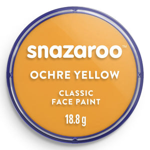 Snazaroo Classic Face Paint Ochre Yellow 18Ml