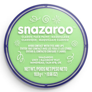 Snazaroo Classic Face Paint Pale Green 18Ml