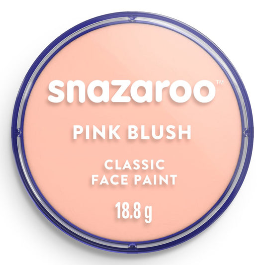 Snazaroo Classic Face Paint, 18ml, Pale Pink 