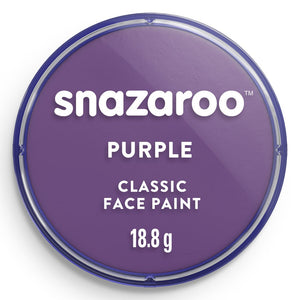 Snazaroo Classic Face Paint Purple 18Ml