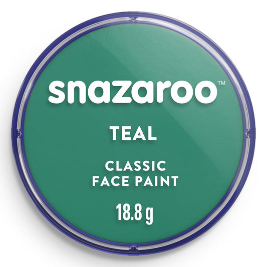 Snazaroo Classic Face Paint Teal 18Ml