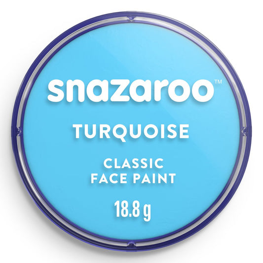 Snazaroo Classic Face Paint Turquoise 18Ml