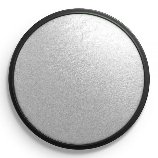 Snazaroo Metallic Face Paint Electric Silver 18Ml