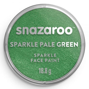 Snazaroo Sparkle Pale Green 18Ml Face Paint